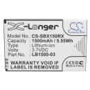Ersatzakku - CS-SBX150RX - Huawei E50318 / Softbank C01HW - 3,7 Volt 1500mAh Li-Ion