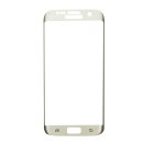 PATONA - Schutzglas Glasfolie 9H für Samsung Galaxy S7 Edge gold Tempered Glass