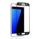 PATONA - Schutzglas Glasfolie 9H f. Samsung Galaxy S7 black Tempered Glass