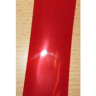 Schrumpfschlauch - 25,0 x 0,1mm - rot-transparent - 1lfm.