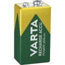 Varta - 9V Block / 6HR61 / 56722 - 9 Volt 200mAh Ni-MH - LSD - Ready-to-Use Akku