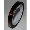Kaptonband - Polyimid Elektro-Isolierband - bernsteinfarben bis +250°C, Stärke 0.07mm, Rolle 30m - diverse Breiten