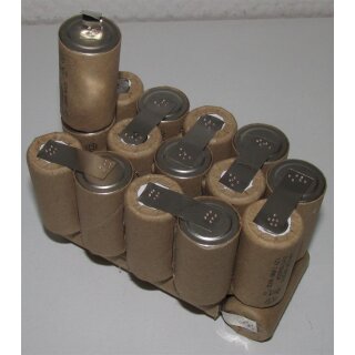 Akkupack für Bosch 2607335537 / A89119T - 24 Volt zum Selbsteinbau