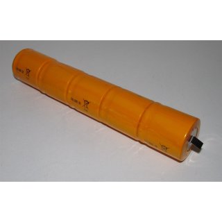 Akkupack für Tauchlampe 5N2000 1/2D - 6 Volt zum Selbsteinbau