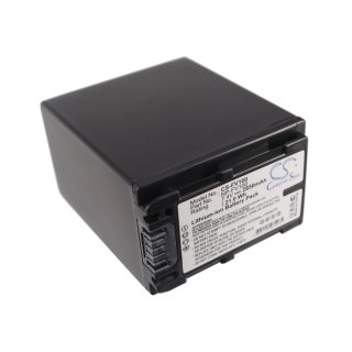Ersatzakku - CS-FV100 - Sony NP-FV100 - 7,4 Volt 2850mAh Li-Ion