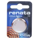 renata - CR2450N - 3 Volt 540mAh Lithium