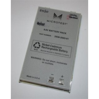 Akkureparatur - Zellentausch - MICROTEST 2938-2003-01 - 9,6 Volt Akku