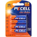 PKCELL - Ultra digital Alkaline - Mignon LR6 AA - 1,5 Volt AlMn 4er Pack