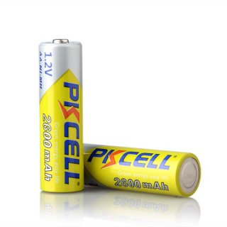PKCELL - rechargeable battery - Mignon AA - 2600mAh 1,2 Volt Ni-MH 2er Pack