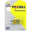 PKCELL - rechargeable battery - Micro AAA - 1000mAh 1,2...