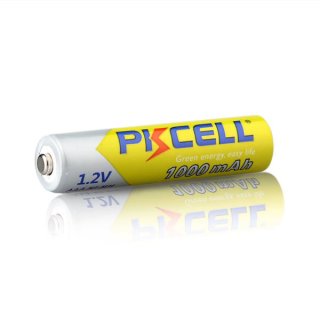 PKCELL - rechargeable battery - Micro AAA - 1000mAh 1,2 Volt Ni-MH 4er Pack