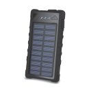 Forever - Solar-Powerbank STB-300 - 8000mAh - schwarz