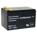 Multipower - MP12-12 - 12 Volt 12Ah Pb