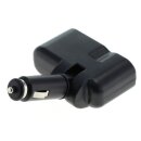 OTB - KFZ-Adapter / Verteiler Zigarettenanzünder - Stecker auf 2x Kupplung