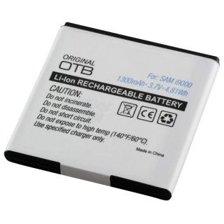 OTB - Ersatzakku kompatibel zu Samsung Galaxy S I9000 / S Plus I9001 - 3,7 Volt 1300mAh Li-Ion