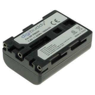 digibuddy - Ersatzakku kompatibel zu Sony NP-FM55H / NP-QM51 - 7,4 Volt 1600mAh Li-Ion