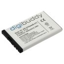 digibuddy - Ersatzakku kompatibel zu Nokia BL-4CT / 2720...
