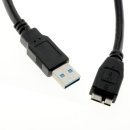 OTB - Datenkabel Micro-USB 3.0 - 1,0m - schwarz