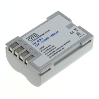 OTB - Ersatzakku kompatibel zu Olympus BLM-5 - 7,2 Volt 1400mAh Li-Ion