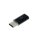OTB - Adapter - Micro-USB 2.0 Buchse auf USB Type C (USB-C) Stecker - schwarz