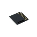 OTB - Adapter für microSD Karten passend für Apple Macbook / Macbook Air / Macbook Pro - schwarz