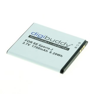 digibuddy - Ersatzakku kompatibel zu Sony BA900 - 3,7 Volt 1700mAh Li-Ion