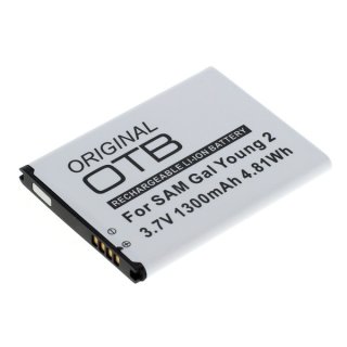 OTB - Ersatzakku kompatibel zu Samsung Galaxy Young 2 SM-G130 - 3,7 Volt 1300mAh Li-Ion
