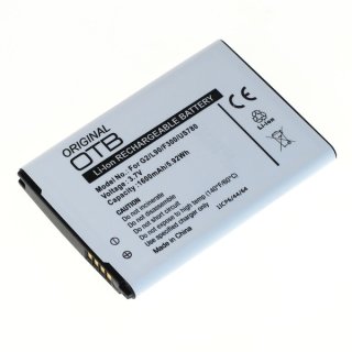 OTB - Ersatzakku kompatibel zu LG G2 / L90 / F300 / F320 / F260 / SU870 / US780 - 3,8 Volt 1600mAh Li-Ion