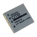 OTB - Ersatzakku kompatibel zu Fuji NP-40 / Pentax D-LI85 / Samsung SLB-0737/0837 - 3,7 Volt 650mAh Li-Ion - EOL
