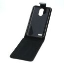 OTB - Tasche (Kunstleder) für LG K10 2017 Flipcase schwarz
