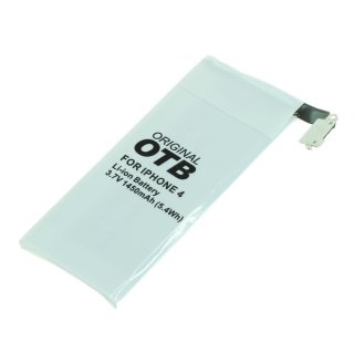 OTB - Ersatzakku kompatibel zu Apple iPhone 4 - 3,7 Volt 1450mAh Li-Polymer