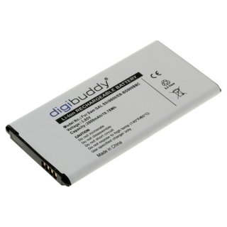 digibuddy - Ersatzakku kompatibel zu Samsung Galaxy S5 GT-i9600 / SM-G900 - 3,8 Volt 2800mAh Li-Ion