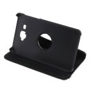 OTB - Tasche (Kunstleder) für Samsung Galaxy Tab A 7.0 (2016) SM-T280 - 360 Grad drehbar - schwarz