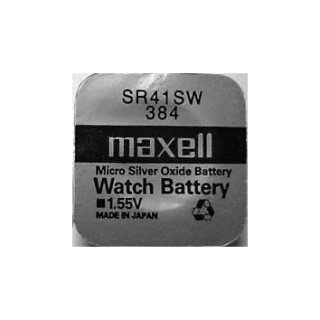maxell - 384 SR41SW - 1,55 Volt Silver Oxide