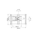 LCD/Plasma-Wandhalter - WH WALL-3 (23-37 Zoll)