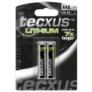 tecxus - Lithium Power - Micro AAA / FR 03 - 1,5 Volt...
