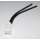 JST - VHR-2N - Stecker mit Ableiter [schwarz/schwarz] ca. 15cm