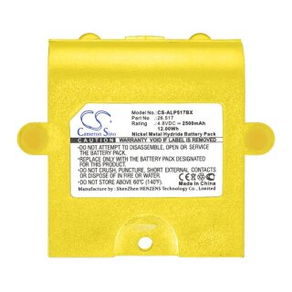 Ersatzakku - CS-ALP517BX - Apollo 26.517 - 4,8 Volt 2500mAh Ni-MH