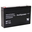 Multipower - MP7-6 - 6 Volt 7Ah Pb