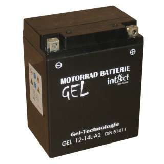 intAct - GEL12-14L-A2 - Batterie - 12 Volt 14Ah (c20) 250 A (EN)