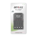 ARCAS - ARC-2009 - Akku-Ladegerät - 100-240V - für 1-4x Micro AAA / Mignon AA Akkus