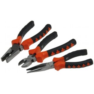 Zangen-Set "ProGrip", 3-teilig Kombi/Spitzzange, Seitenschneider
