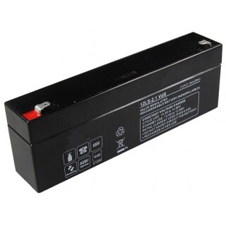 Q-Batteries - 12LS-2.1 - 12 Volt 2100mAh Pb