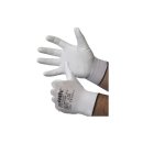 Nylon Feinstrick-Handschuhe mit weißer...