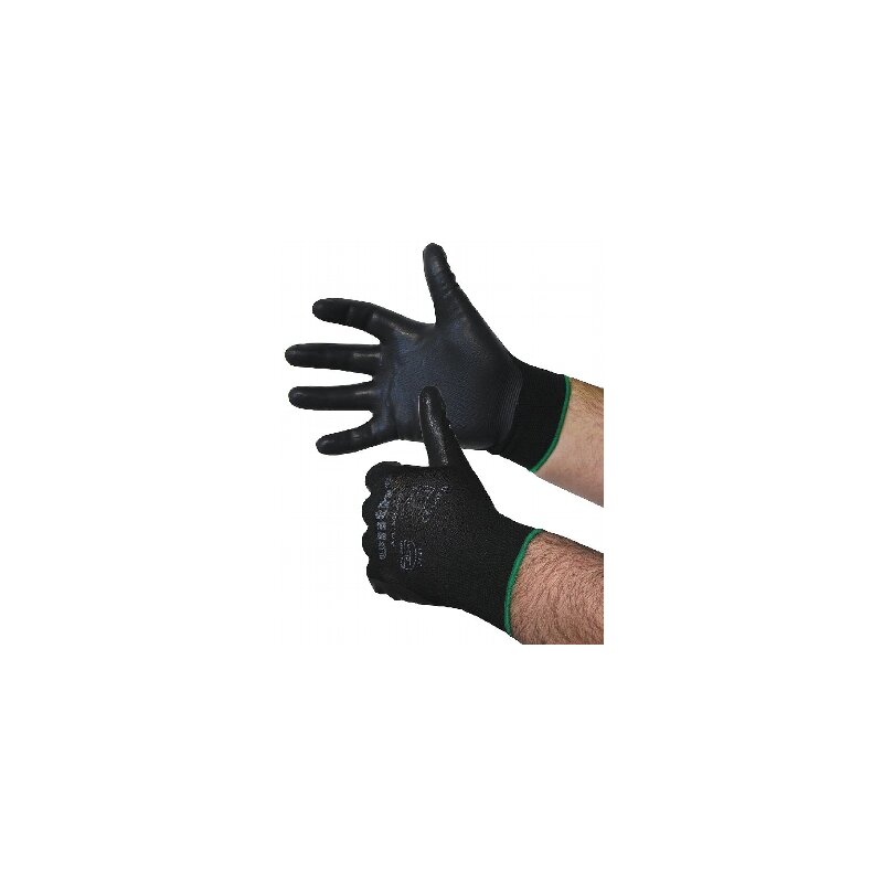 teXXor Nylon-Handschuh, Nitril-beschichtet, schwarz, Kat. 2 verschied