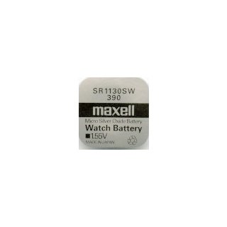 maxell - 390 - SR1130SW - 1,55 Volt