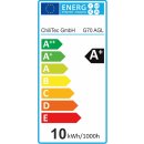 LED Glühlampe E27 "G70 AGL" warmweiß...