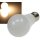 LED Glühlampe E27 "G70 AGL" warmweiß 3000k, 800lm, 230V/10W, 270°