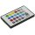RGB LED-Stripe Set 5m + Mini Controller Farbwechsel, FB, IP20, mit Netzteil