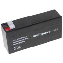 Multipower - MP3-8 - 8 Volt 3000mAh Pb